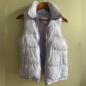 Old Navy Lilac Puffer Vest
